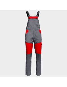 Работен полугащеризон EOS STRETCH RED/GREY 02002369