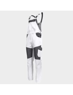 Работен полугащеризон EOS STRETCH WHITE/GREY 02002396 2