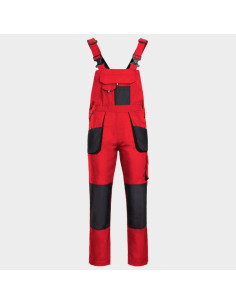 Работен полугащеризон KASTOR RED 02000026