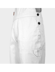 Работен полугащеризон PLUTON T/C WHITE 02002423 2