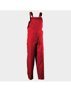 Работен полугащеризон REX-S RED 20509002