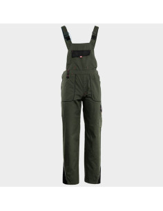 Работен полугащеризон PRISMA SUMMER OLIVE/BLACK 02001295