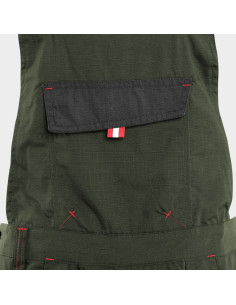 Работен полугащеризон PRISMA SUMMER OLIVE/BLACK 02001295 2
