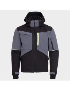 Софтшел яке PRISMA SOFTSHELL 2.0 BLACK/GREY 02001955