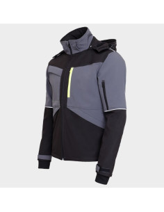 Софтшел яке PRISMA SOFTSHELL 2.0 BLACK/GREY 02001955 2