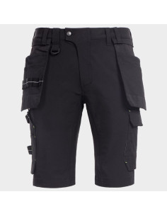Работен къс панталон TASK BLACK 02002529