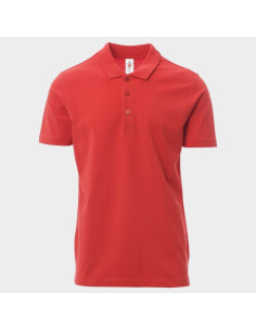 Тениска с яка PAYPER ROME RED 02000466