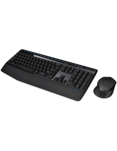 LOGITECH MK345 Wireless Combo - BLACK - US INTL