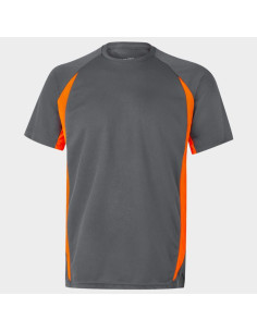 Тениска VELILLA GREY/ORANGE 02002002