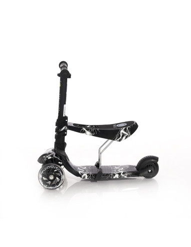 ТРОТИНЕТКА SMART BLACK FLASH