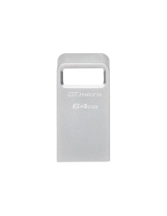 USB памет KINGSTON DataTraveler Micro, 64GB,USB-A 3.2 Gen 1, Сребрист