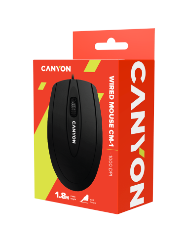 CANYON mouse CM-1 Wired Black