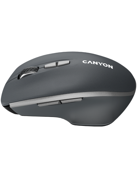 CANYON mouse MW-21 BlueLED 7buttons Wireless Dark Grey