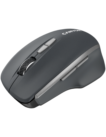 CANYON mouse MW-21 BlueLED 7buttons Wireless Dark Grey