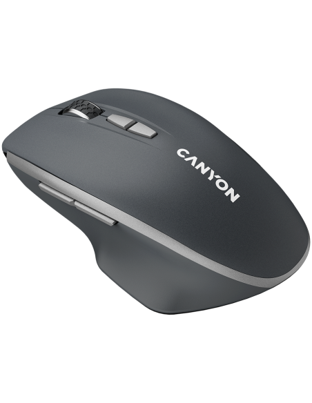 CANYON mouse MW-21 BlueLED 7buttons Wireless Dark Grey
