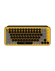 LOGITECH POP Keys Bluetooth Mechanical Keyboard - BLAST YELLOW - US INTL