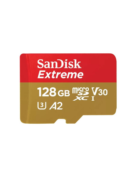 Карта памет SANDISK Extreme microSDXC, 128GB