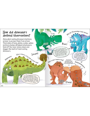 Curious Questions and Answers: Dinosaurs