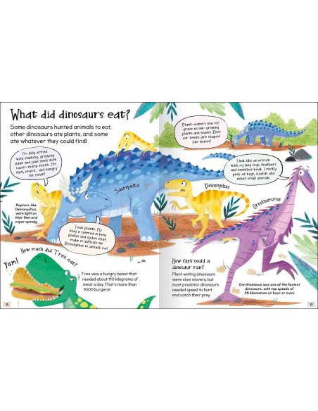 Curious Questions and Answers: Dinosaurs