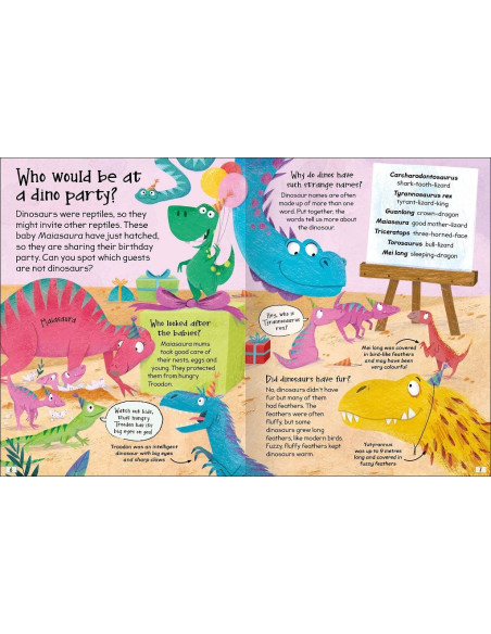 Curious Questions and Answers: Dinosaurs
