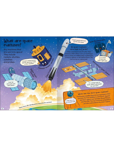 Curious Questions - Answers about Space Machines