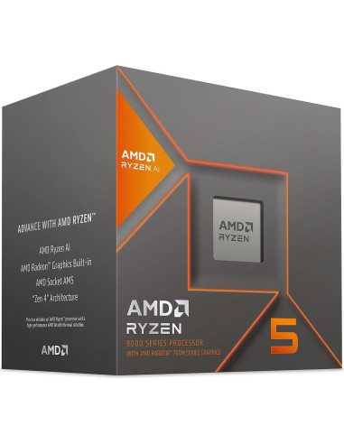 Процесор AMD RYZEN 5 8600G, 4.3GHz (Up to 5.0GHz) 16MB Cache, 65W, AM5, BOX