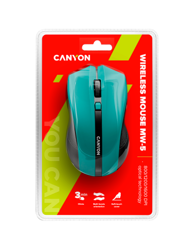 CANYON mouse MW-5 Wireless Green