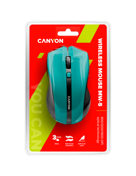 CANYON mouse MW-5 Wireless Green