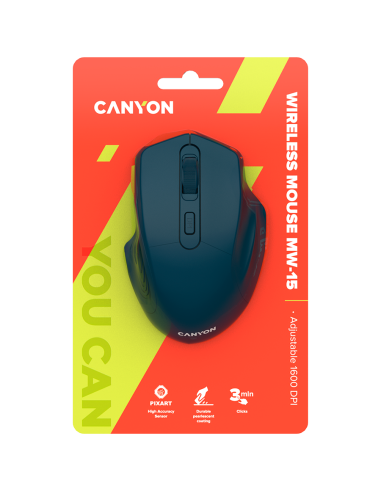 CANYON mouse MW-15 Wireless Dark Blue