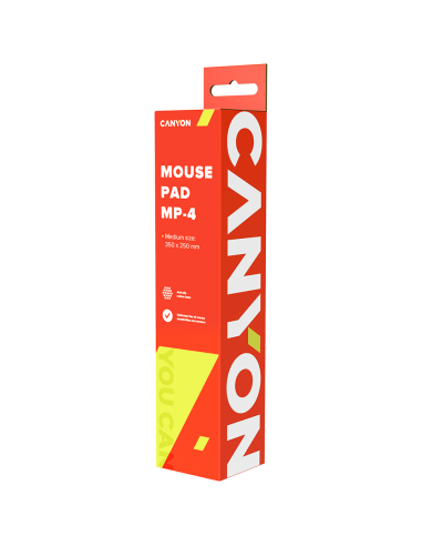 CANYON pad MP-4 350x250mm Black