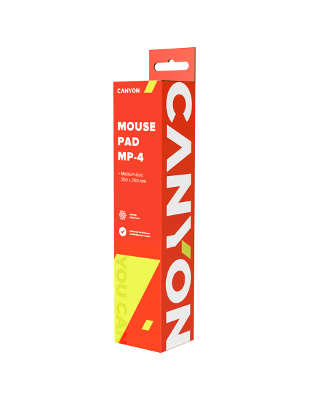 CANYON pad MP-4 350x250mm Black