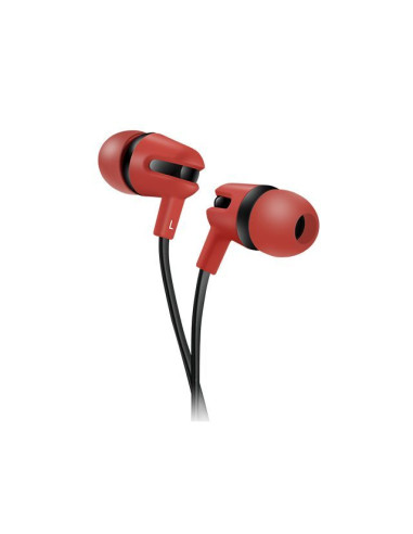 CANYON headphones SEP-4 Mic Flat 1.2m Red
