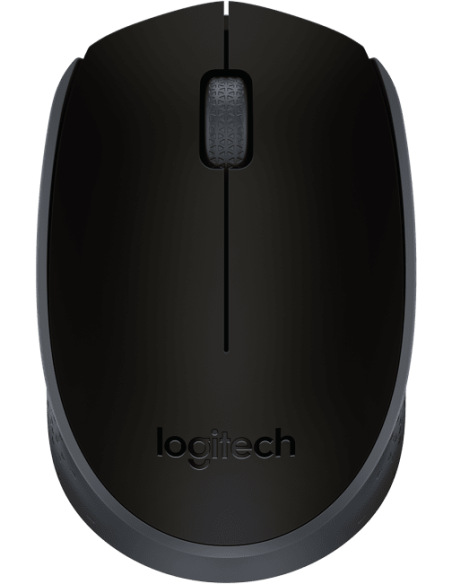 Безжична оптична мишка LOGITECH M171, Черна, USB