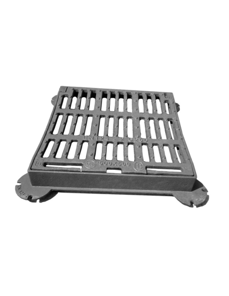 Чугунена решетка 400x400/C250