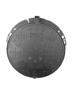 Чугунен капак Ф600 C250 плътен 2