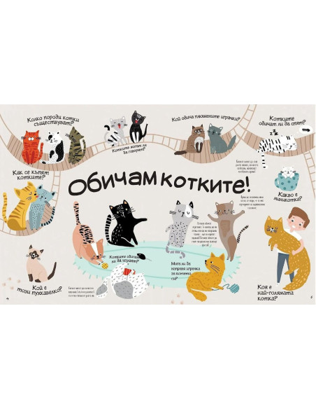 Обичам котките