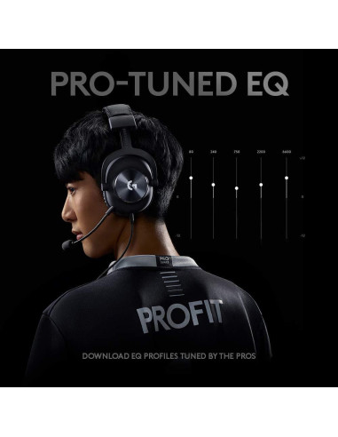 Геймърски слушалки Logitech PRO X