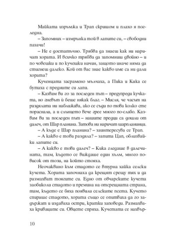 Патилата на шарпланинеца Дон