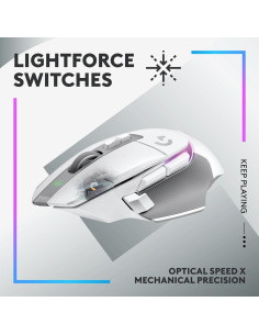 Геймърска мишка Logitech G502 X Plus White Lightsync RGB 2