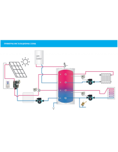 Буферен съд TESY ProfiLine 300л, неемайлиран 2