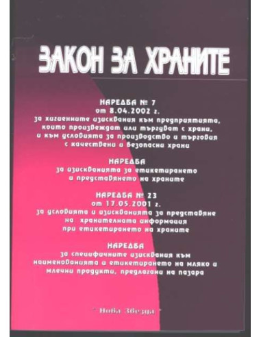 Закон за храните