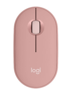 LOGITECH M350S Pebble 2 Bluetooth Mouse - TONAL ROSE - DONGLELESS
