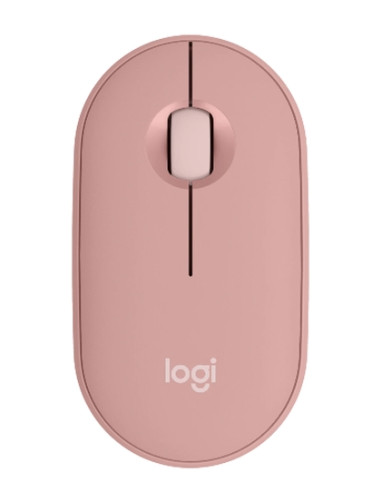 LOGITECH M350S Pebble 2 Bluetooth Mouse - TONAL ROSE - DONGLELESS