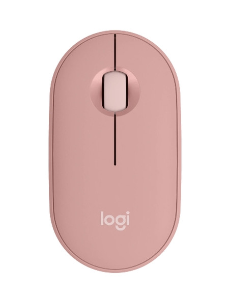 LOGITECH M350S Pebble 2 Bluetooth Mouse - TONAL ROSE - DONGLELESS
