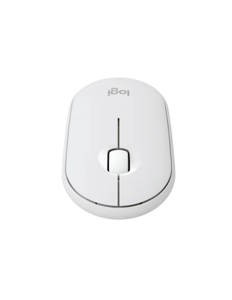 LOGITECH M350S Pebble 2 Bluetooth Mouse - TONAL WHITE - DONGLELESS