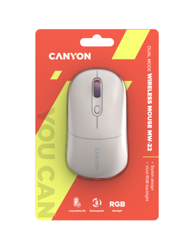 CANYON mouse MW-22 2in1 BT/ Wireless Rice