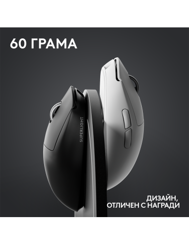 Геймърска мишка Logitech G Pro X Superlight 2 Wireless