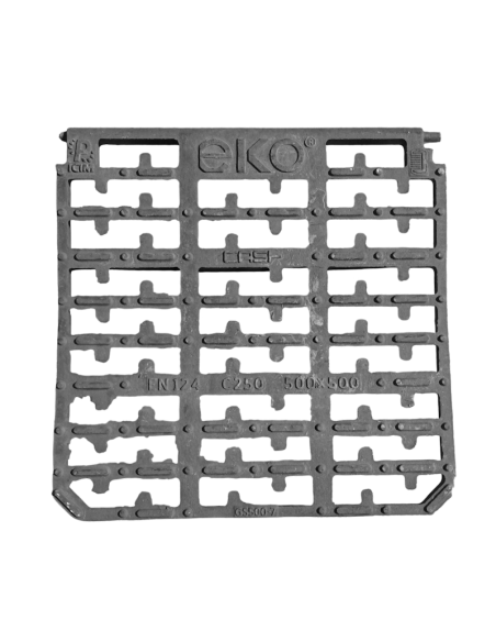 Чугунена решетка 500х500/C250  БЕЗ РАМКА