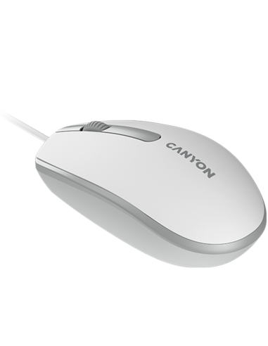 CANYON mouse M-10 Wired White Grey