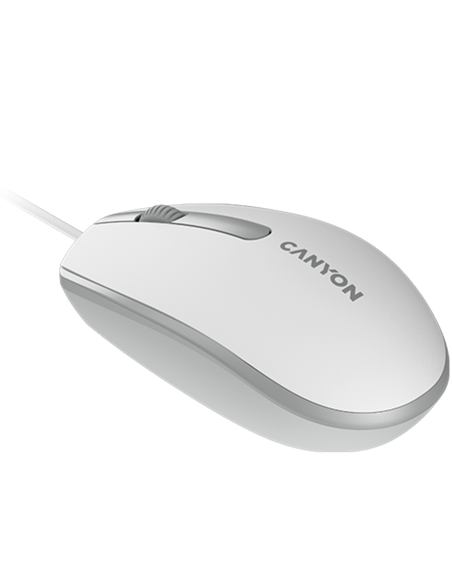 CANYON mouse M-10 Wired White Grey